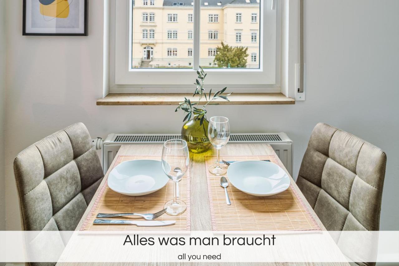 "Neptunblick"- Naehe Altstadt - Ruhig - Balkon - Parkplaetze Dresde Exterior foto